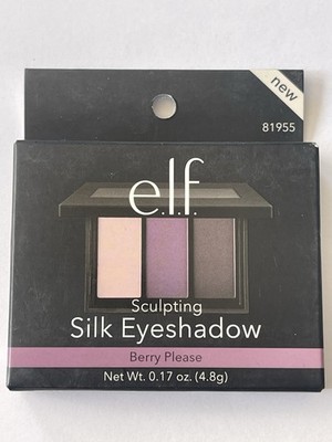 E.l.f Sculpting Silky Eyeshadow Berry Please Trio Powder Lidschatten 4,8g Makeup