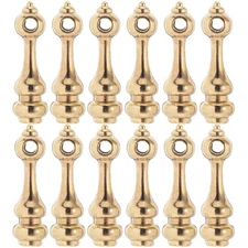 12 Pcs Railing Bracket Furniture Hardware Corner Cabinet Wardrobe Connectors