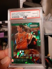 2020 Panini Prizm WNBA Fearless Green Ice #7 PSA 10 pop 1