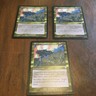 3 x fires of Yavimaya magic the gathering collectable card game MTG