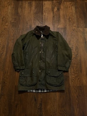 Barbour Gamefair Vintage Wax Jacket Green