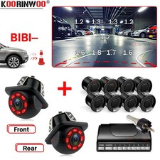 Intelligent System Car Parking Sensors 8/4 Front Radar Detector Parking System