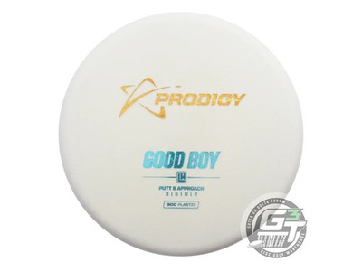 NEW Prodigy Discs [HUMPHRIES] 300 Good Boy 168g White Gold & Teal Putter Disc