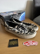 VANS STAR WARS ERA STORM TROOPER CAMO WHITE/BLACK  TRAINERS/PLIMSOLE  UK 4 BOXED