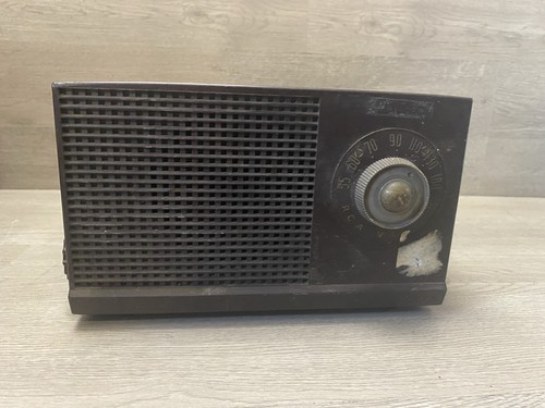 Victor Model 3 Vintage RCA Victor Model 3-X-521 5 Tube AM Small Brown Tabletop Radio ...