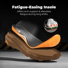 Men Waterproof Composite Toe Work Boots Lightweight Comfortable Safety Boots