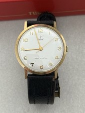 Vintage Tudor Dress Strap Watch Rolex Strap Original Box 1965 Original Guarentee