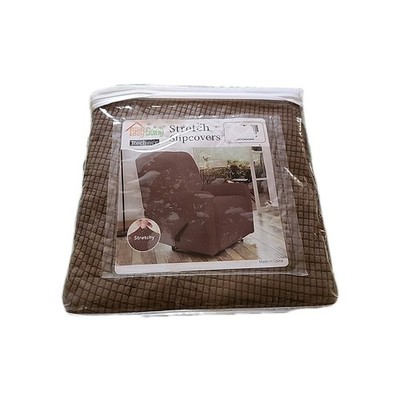 Brown Stretchy Recliner Slipcover Easy-Going Recliner Chair Cover