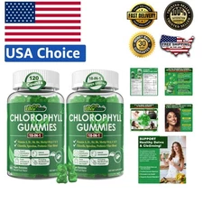 Organic Chlorophyll Gummies with Spirulina & Chlorella – Immune Boosting Power