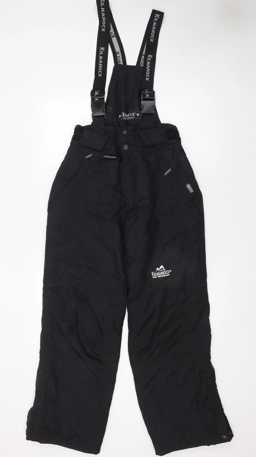 Kilmarnock Women's Black Snow Pants Size 10 Waterproof Insulated