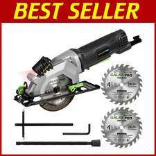 Mini Circular Saw Kit with Rip Guide and Vacuum Adapter