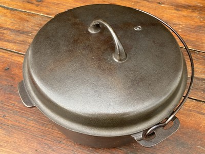 Griswold Iron Mountain #9 Cast Iron Dutch Oven