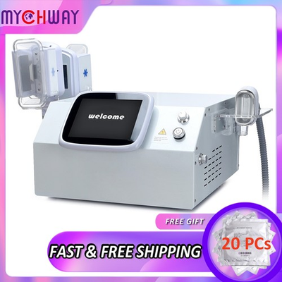 #ad 3 Handle Cool Freezing Beauty Machine Double Chin Removal Body Carving Massager $1349.69