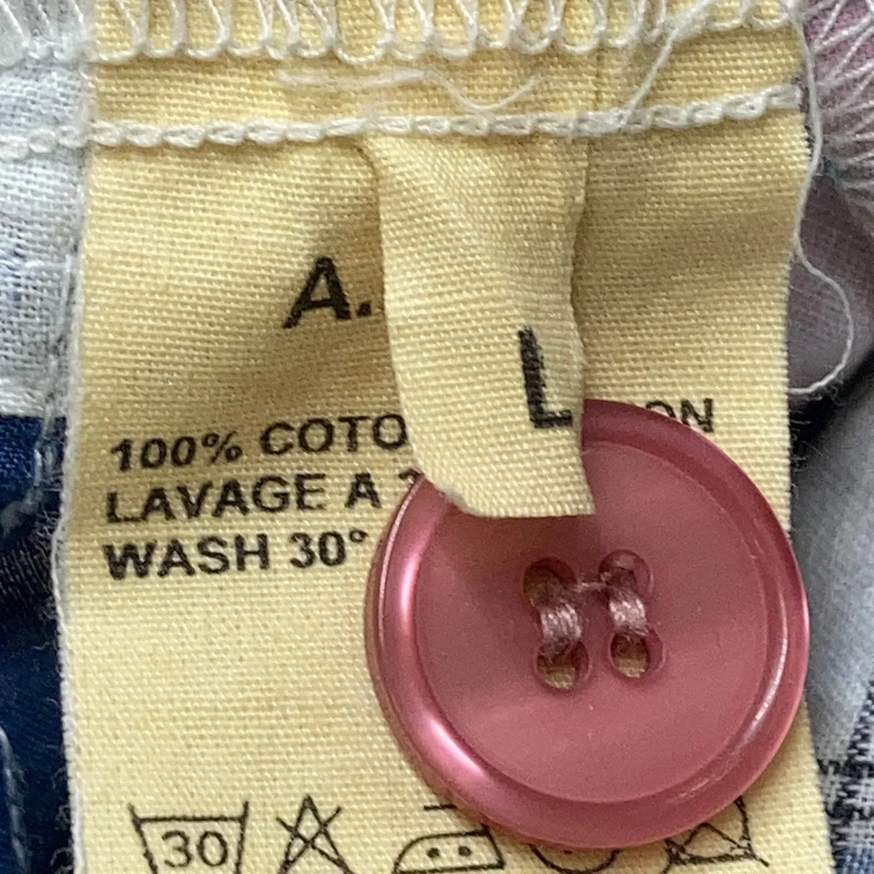 A.P.C, Rock, Größe: L, Mehrfarbig, Baumwolle, Glencheck, Damen #gKI - Bild 4 von 4