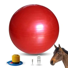 Horse Play Balls 30 Inch Mega Equine Ball for Play Training Horse Soccer Ball...