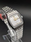 Vintage Seiko 5 Stainless Steel Automatic Ladies Watch, Diagonal Stripe Dial