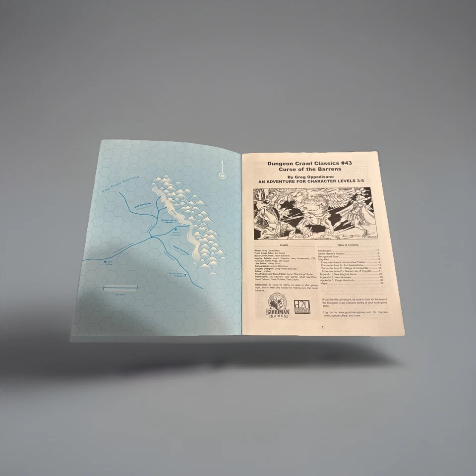 Dungeon Crawl Classics #43 The Curse Of The Barrens Foto 3 de 4