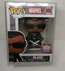 Funko Pop! Vinyl Marvel Blade #886 2021 Summer Convention Exclusive + Protector!