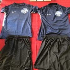Lot Of 2 IYSL Irvine Youth Soccer League Jerseys & Shorts For 2010 Kids Medium