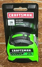 Craftsman High-Vis 25ft Tape Measurer - Item #CMHT38225
