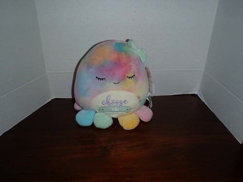   Squishmallow 8 Inch Opal The Octopus Kelly Toy Super Soft Plush  - Picture 1 of 2