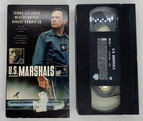 Vintage LOT of 6 Movies (VHS) Terminator 1, 2 The Fugitive US Marshall's Speed🎬 - Picture 17 of 19