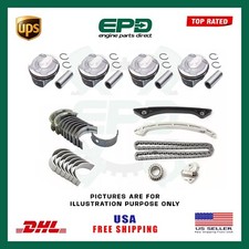 RANGE ROVER EVOQUE LR2 2.0 204PT PETROL PISTONS SET + ENGINE REBUILD KIT