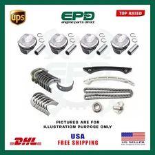 RANGE ROVER EVOQUE LR2 2.0 204PT PETROL PISTONS SET + ENGINE REBUILD KIT