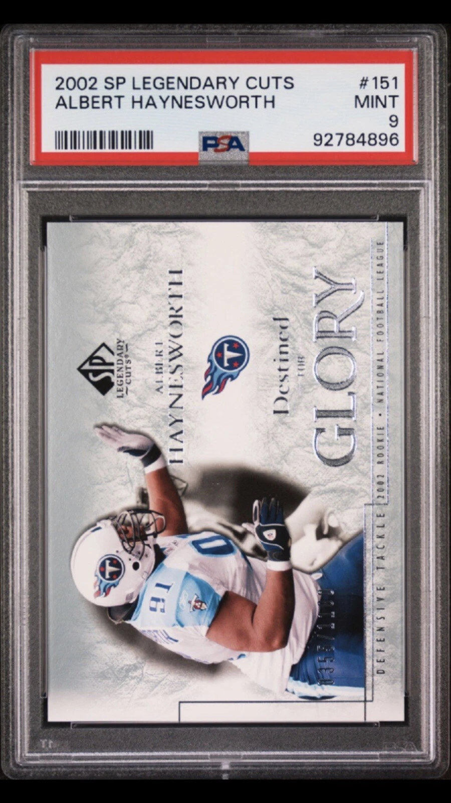 Albert Haynesworth SP Legendary Cuts #151 Base