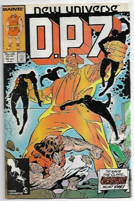 D.P.7 #12 DP7 New Universe FN (1987) Marvel Comics