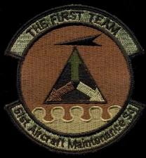 USAF 51st Aircraft Maintenance Squadron Patch K-7