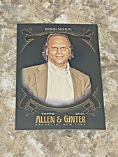 2021 Topps Allen & Ginter X Buzz Bissinger #262 Journalist Author Baseball Card