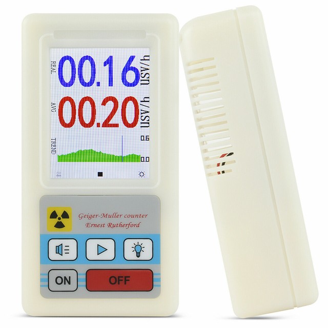 BR-6 Geiger Counter Dosimeter Nuclear Radiation Tester Gamma X-ray Meter Monitor