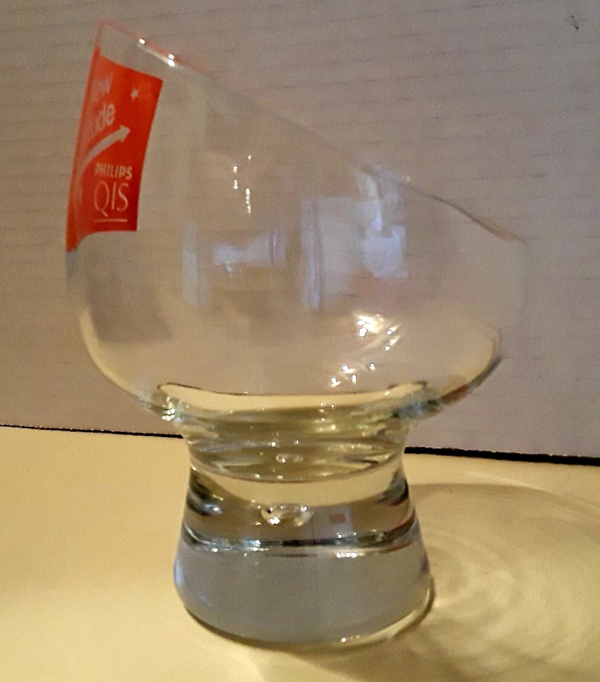 Угловой пузырьковый стержень бренди/виски 10 унций стекло-Philips QIS «новое отношение» логотип - Изображение 3 из 4