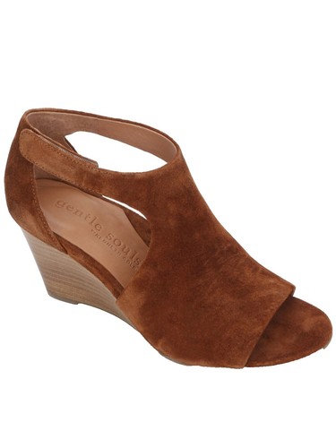 GENTLE SOULS KENNETH COLE Mens Brown Montauk Platform Slide  display picture 3