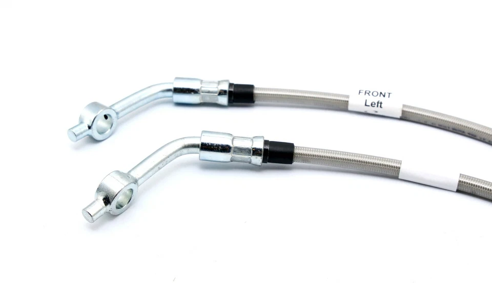 Navara D40 (with 3 Inch Lift) 2004-2020 - SAFEBRAKE Performance Hoses - Image 2 of 4