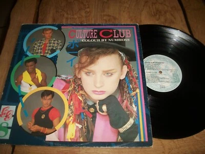 vinyle 33 tours, culture club, colour by numbers - Photo 1/2
