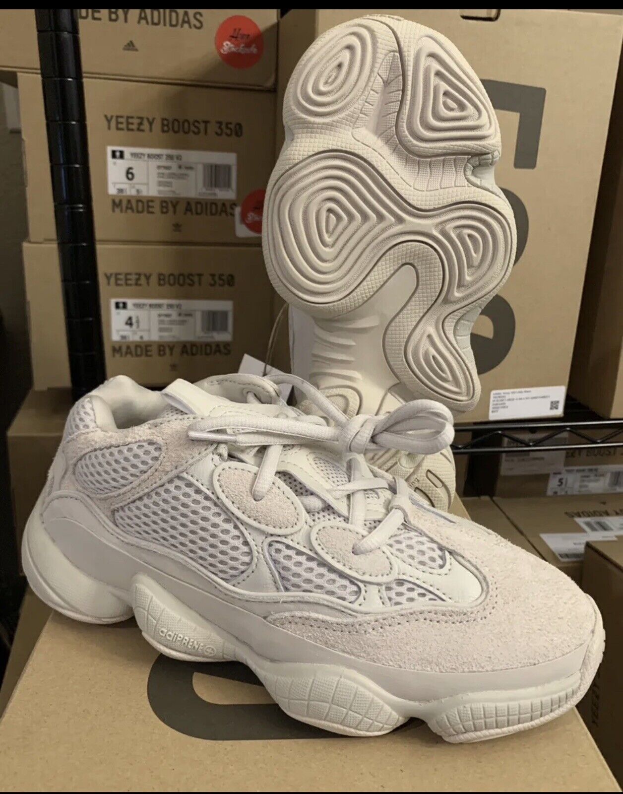 通販超激安 adidas - Adidas YEEZY 500 BLUSHの通販 by がむがむ ...