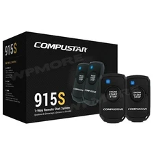 Compustar CS915 S 1-Way 1500-FT Range 1-Button Remote Start System CS925-S