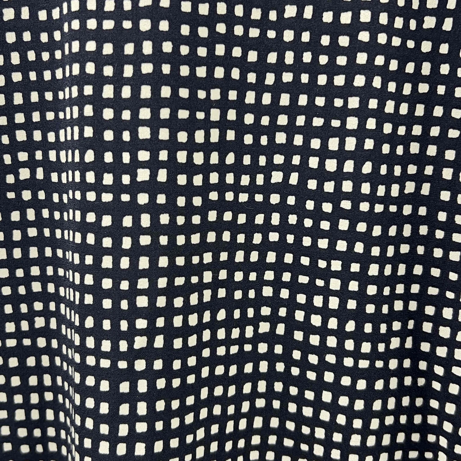 Abito Michael Kors donna XL tubino nero bianco fantasia bordo floreale carriera