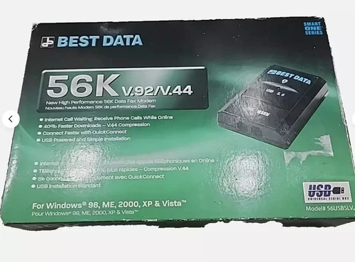 Best Data 56K Dial-Up USB Modem 56US