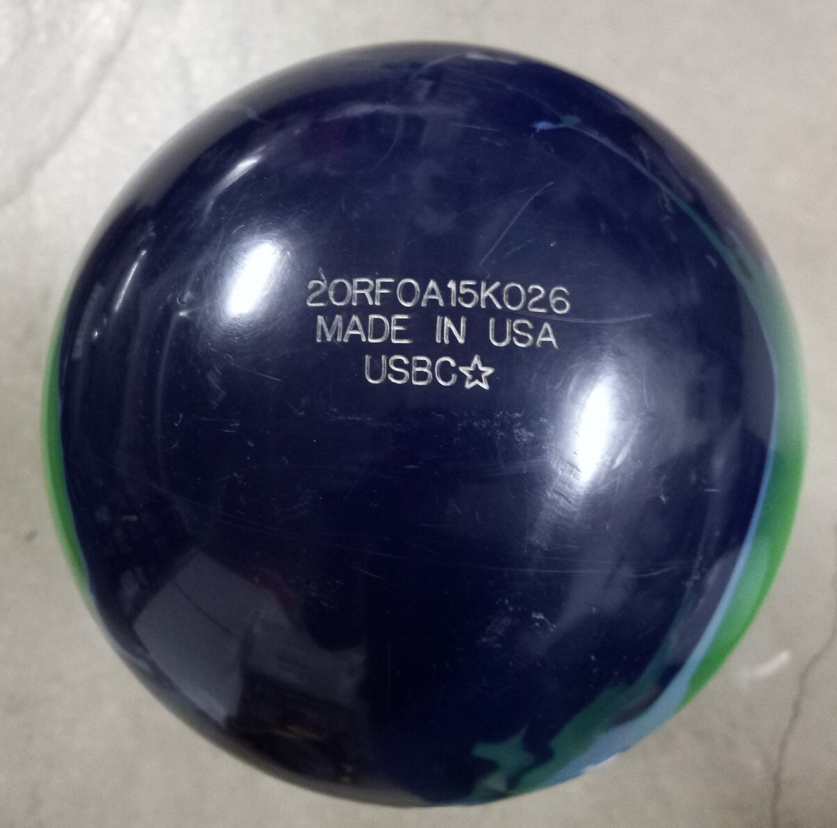 Roto Grip UFO Bowling Ball, 15 lbs, Pre-owned 