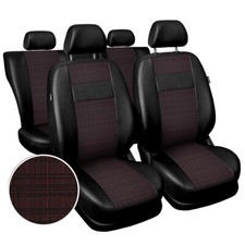 Kunstleder Sitzbezüge Sitzbezug Schonbezüge für Opel Zafira A B C 1999-