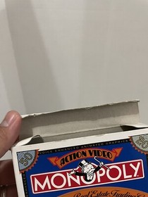 Monopoly Nintendo NES - No Manual - W/ Poster Inserts Parker Brothers Authentic