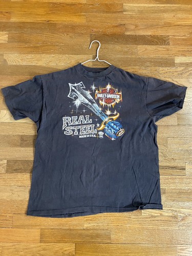 Vintage Harley Davidson Real Steel For 