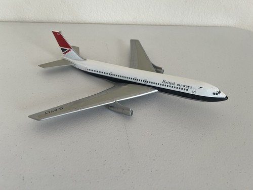 Corgi Vintage 1:200 Boeing 707 Diecast British Airways Metal  Aircraft Airplane - Picture 1 of 6