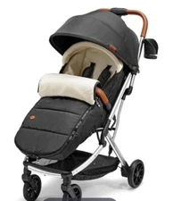 Funlife Stroller Cozy Bunting Bag - Black & Gray Infant/Toddler Brand New