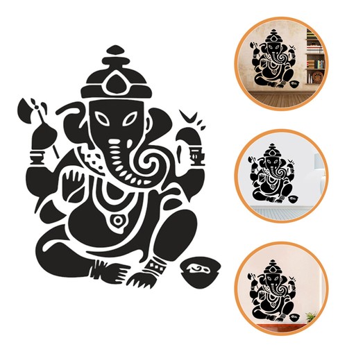 Wand Aufkleber Aufkleber Ganesha Kunst Wand Herr Von Hindu Aufkleber - 第 6/12 張圖片