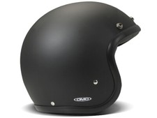 DMD Retro Nero Opaco Casco Jet (Nero Opaco) TG: S (55)