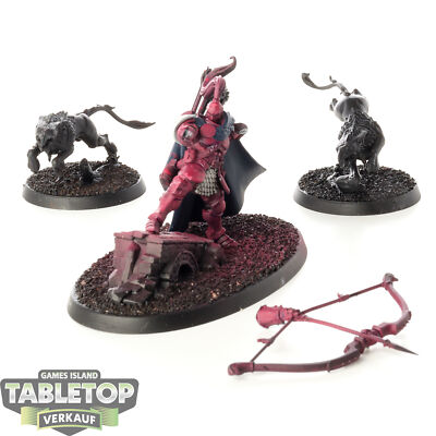 Stormcast Eternals - 3x Knight-Judicator with Gryph-hounds - teilweise bemalt